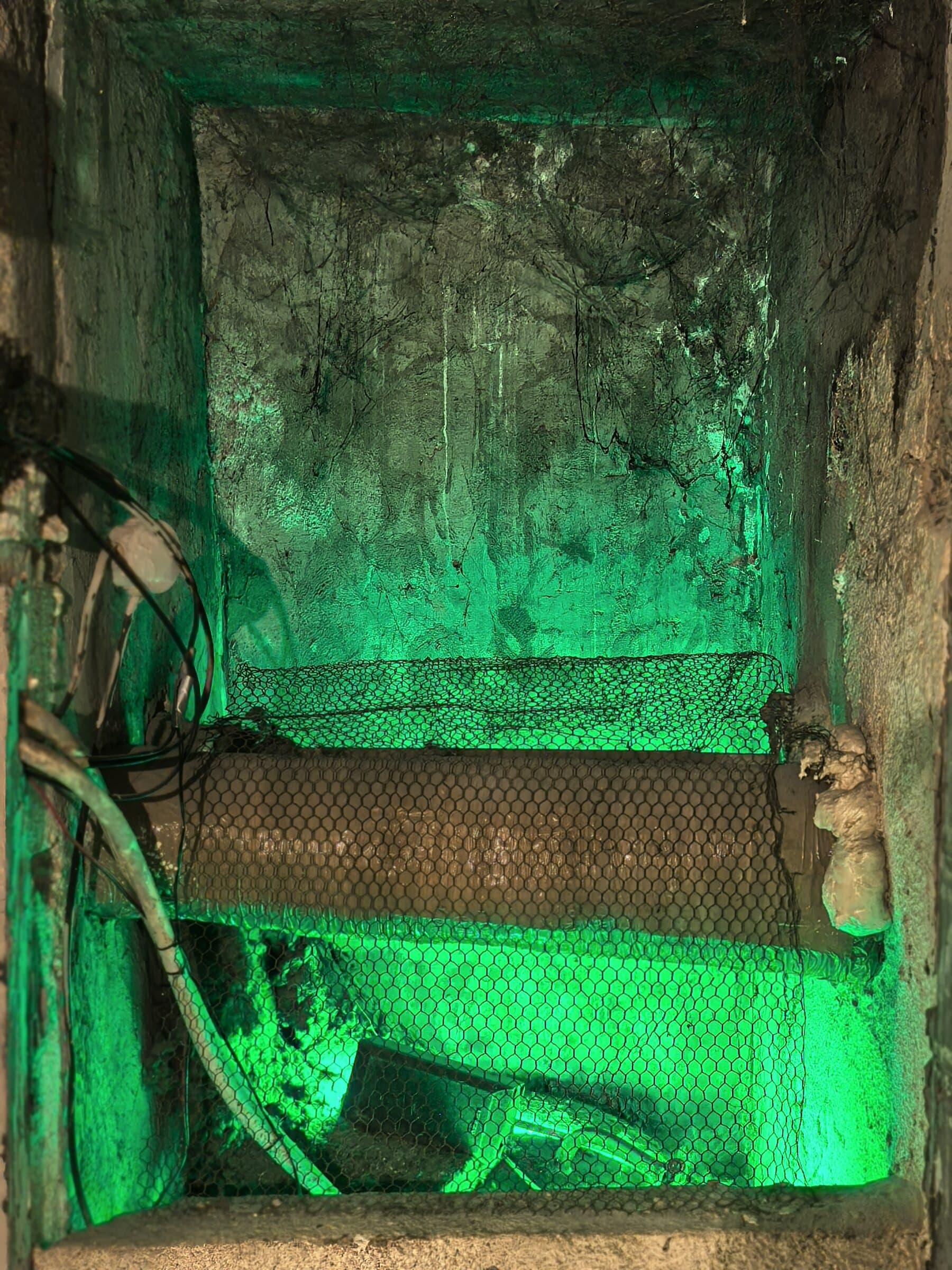 The green shaft