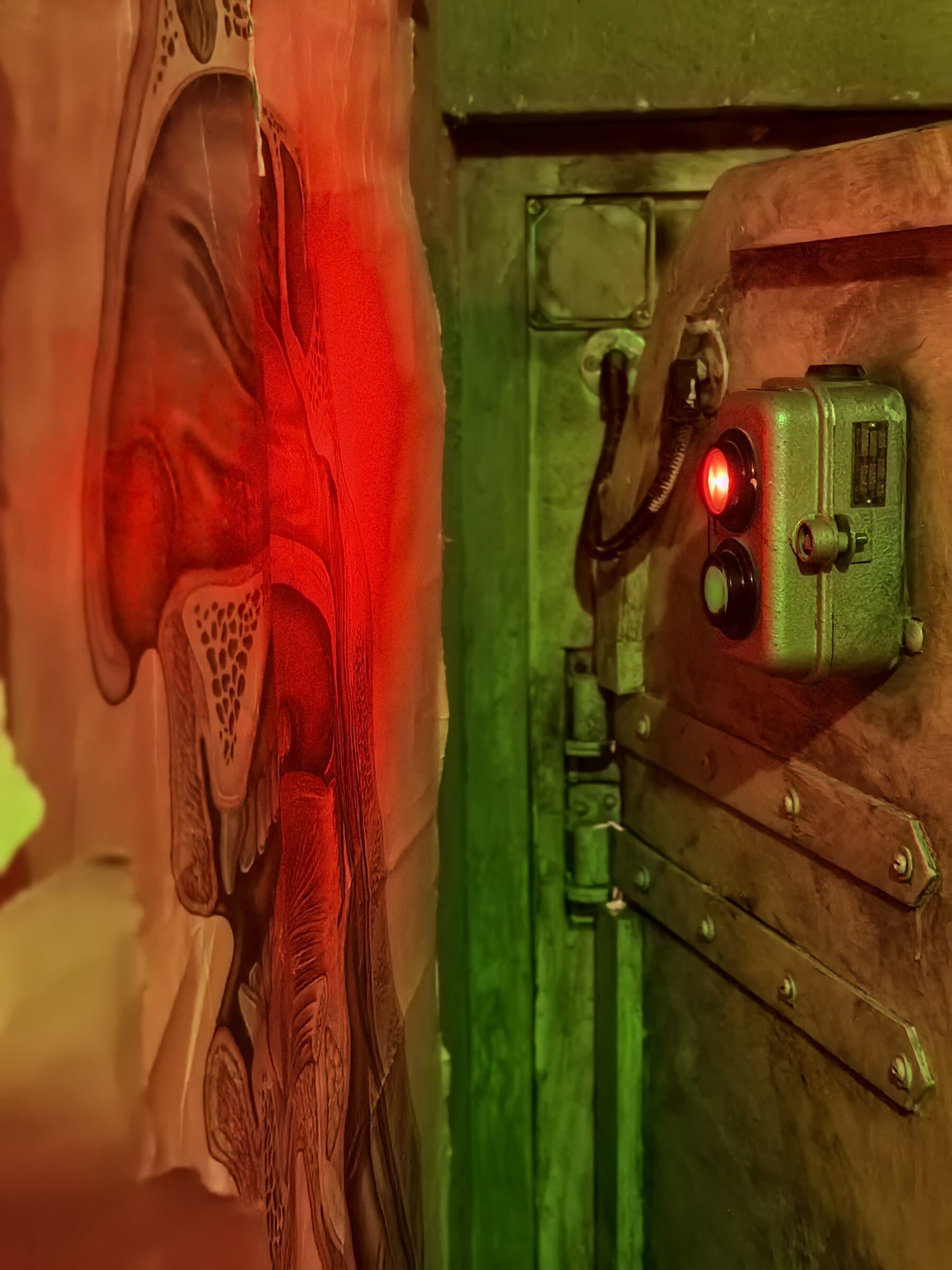 The control panel